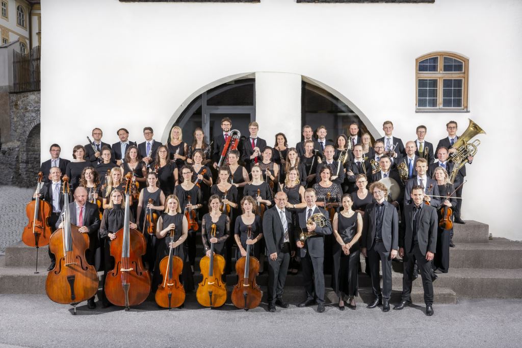 „Festkonzert Stams 22“Konzert mit Elias Praxmarer (Orgel), Michael Schöch (Orgel) und dem Orchester der Akademie St. Blasius